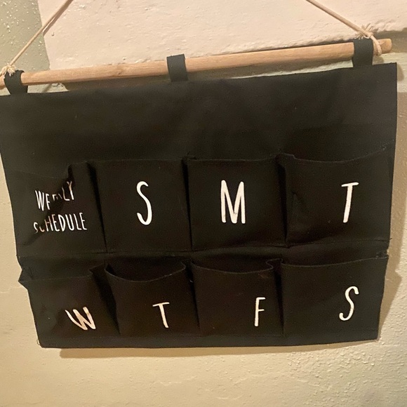 Wall hanging daily organizer boho organization - Picture 2 of 3